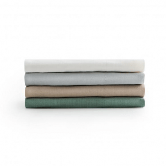 Linen-Weave Cotton Sheet Set