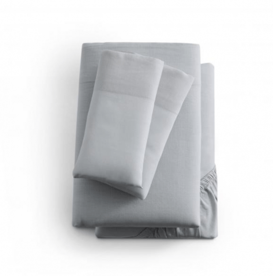 Linen-Weave Cotton Sheet Set