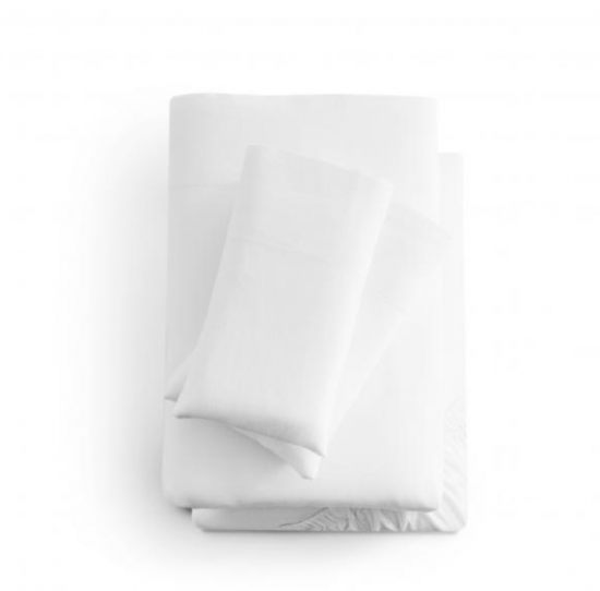 Linen-Weave Cotton Sheet Set