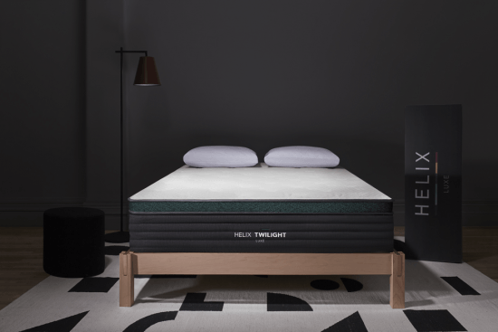 Helix Twilight Luxe Mattress with Mattress Overstock